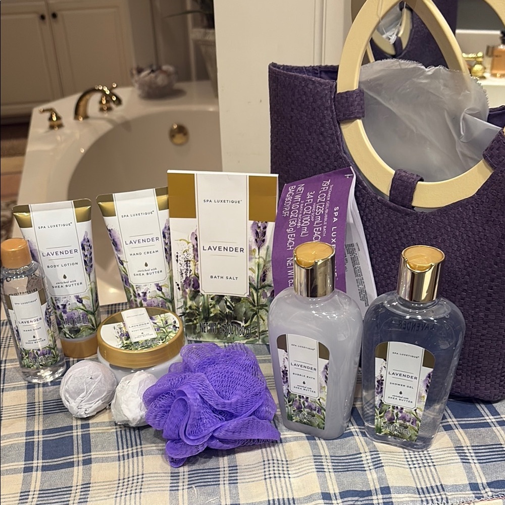 Lavender Bath & Body Set - Purple - Picture 4 of 4